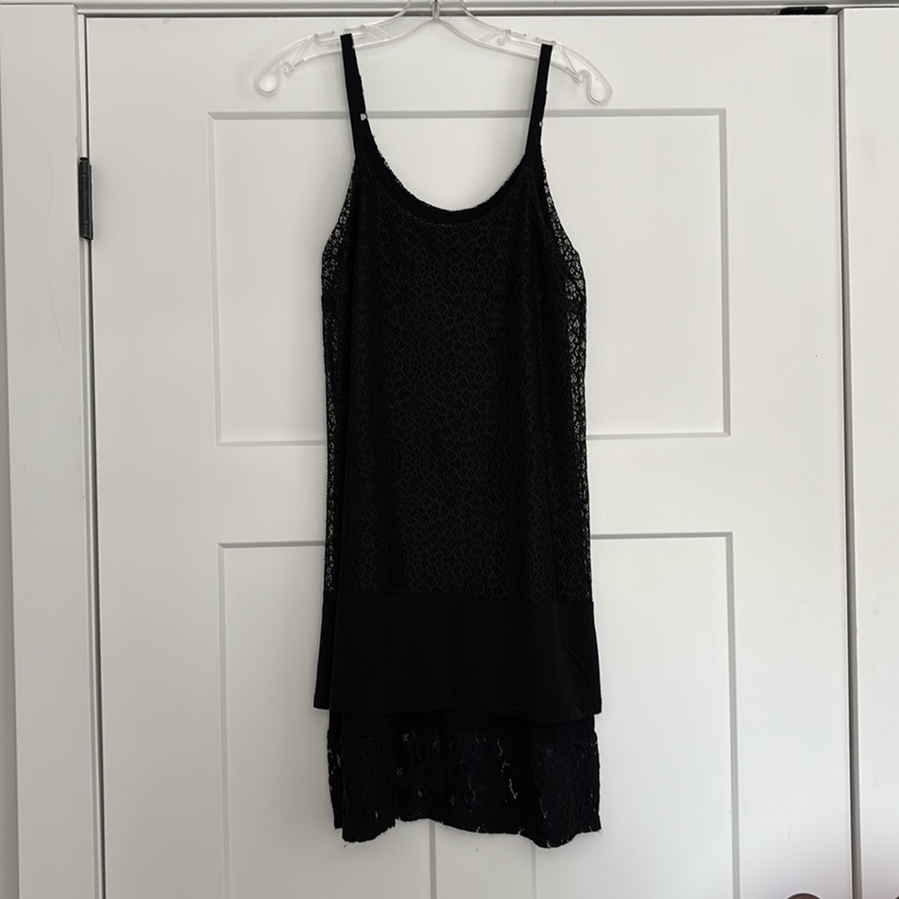 Kenar Black Lace Cover Up